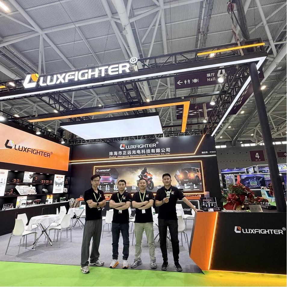 LUXFIGHTER 2026 Shenzhen Jiuzhou Auto Expo көрмесінде жарықдиодты жарықтандырудың жоғары шешімдерін көрсетеді