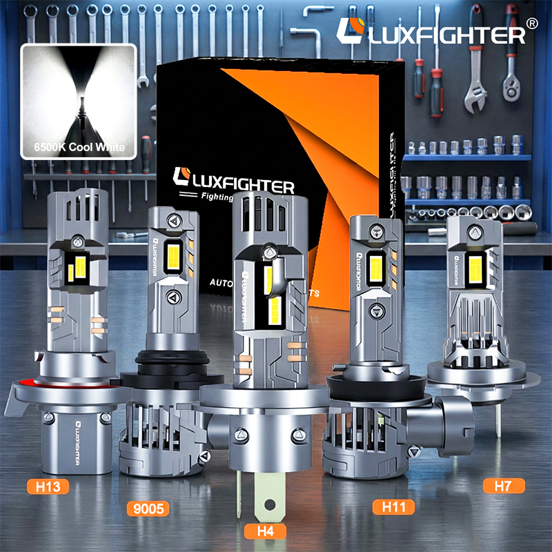 Жарықдиодты фаралар қуатты үнемдейді ме, әлде қуат қажет пе? Luxfighter көлігінің шамдары мұның бәрін бір уақытта түсіндіреді